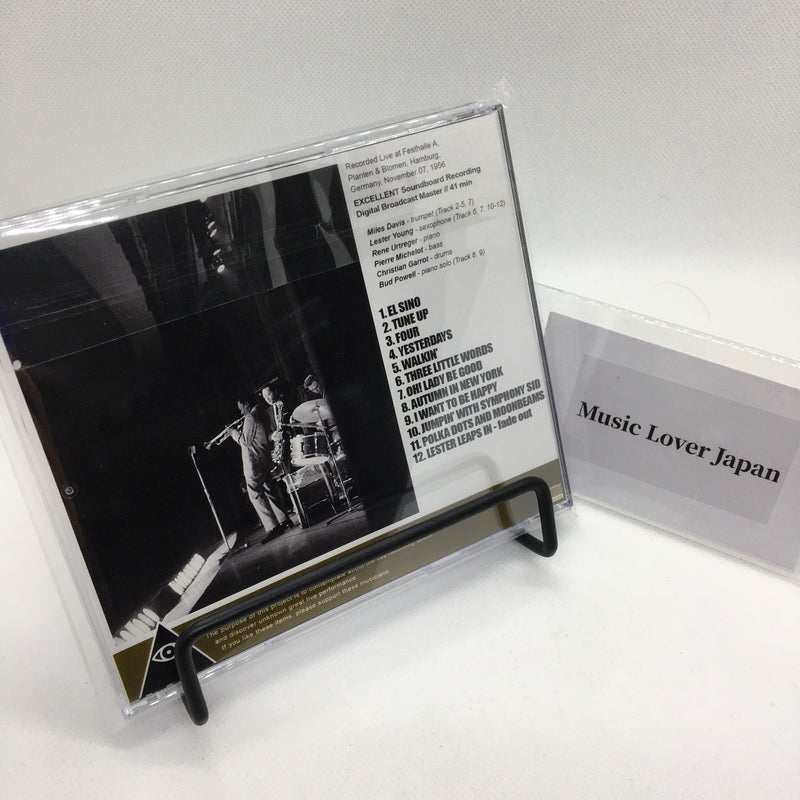 MILES DAVIS, LESTER YOUNG, RENE URTREGER TRIO, BUD POWELL / BIRDLAND 1956 TOUR IN HAMBURG (1CDR)