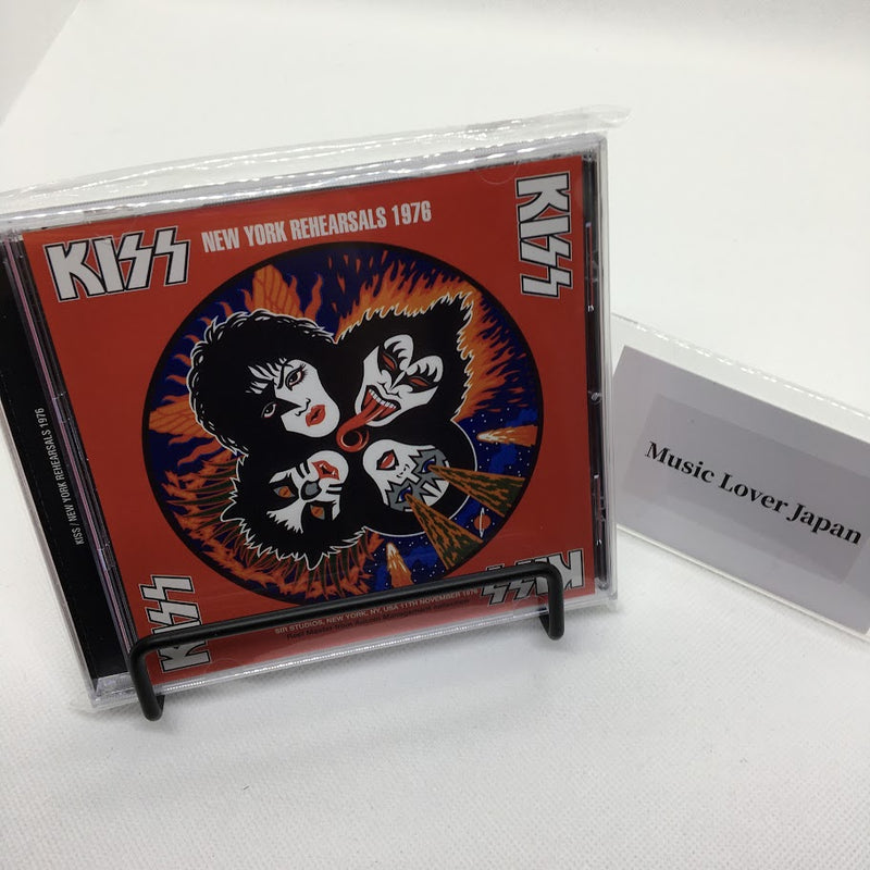 KISS / NEW YORK REHEARSALS 1976 2nd Press SOUNDBOARD (1CD+PRO SHOT 1DVDR)