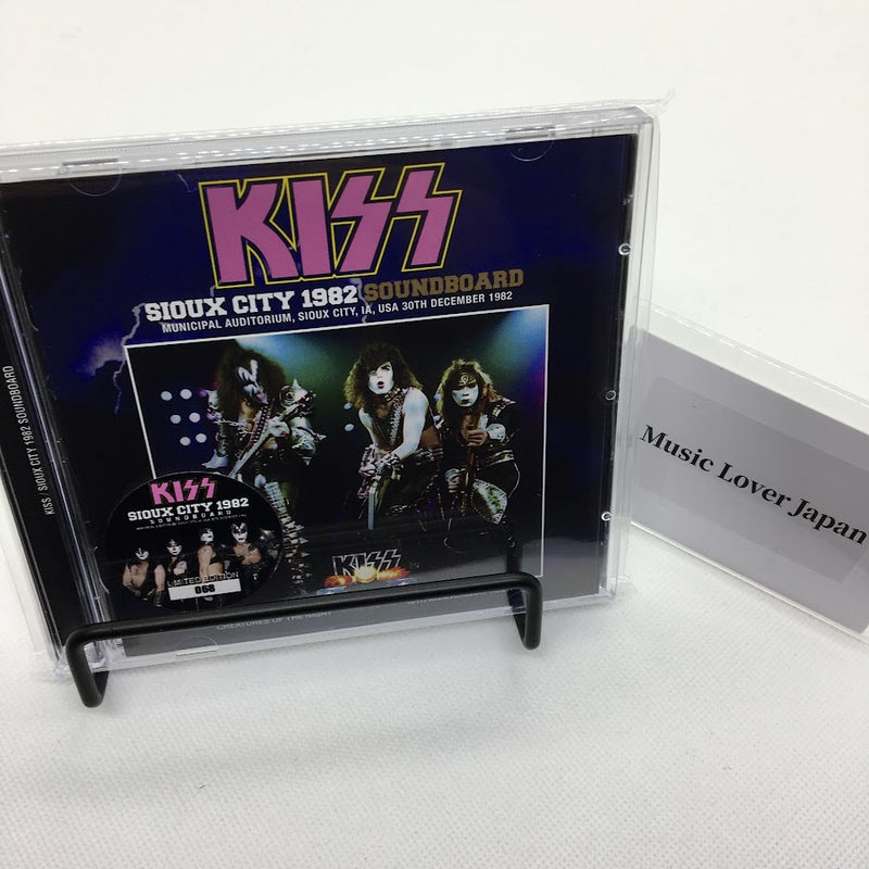 KISS / SIOUX CITY 1982 SOUNDBOARD 2nd Press (2CD)