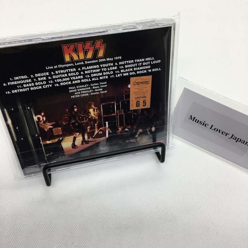 KISS / LUND 1976 MASTER CASSETTE (1CD)