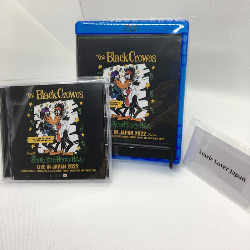 The Black Crowes / Live in Japan 2022 Limited Edition (2CDR+BDR+DVDR)