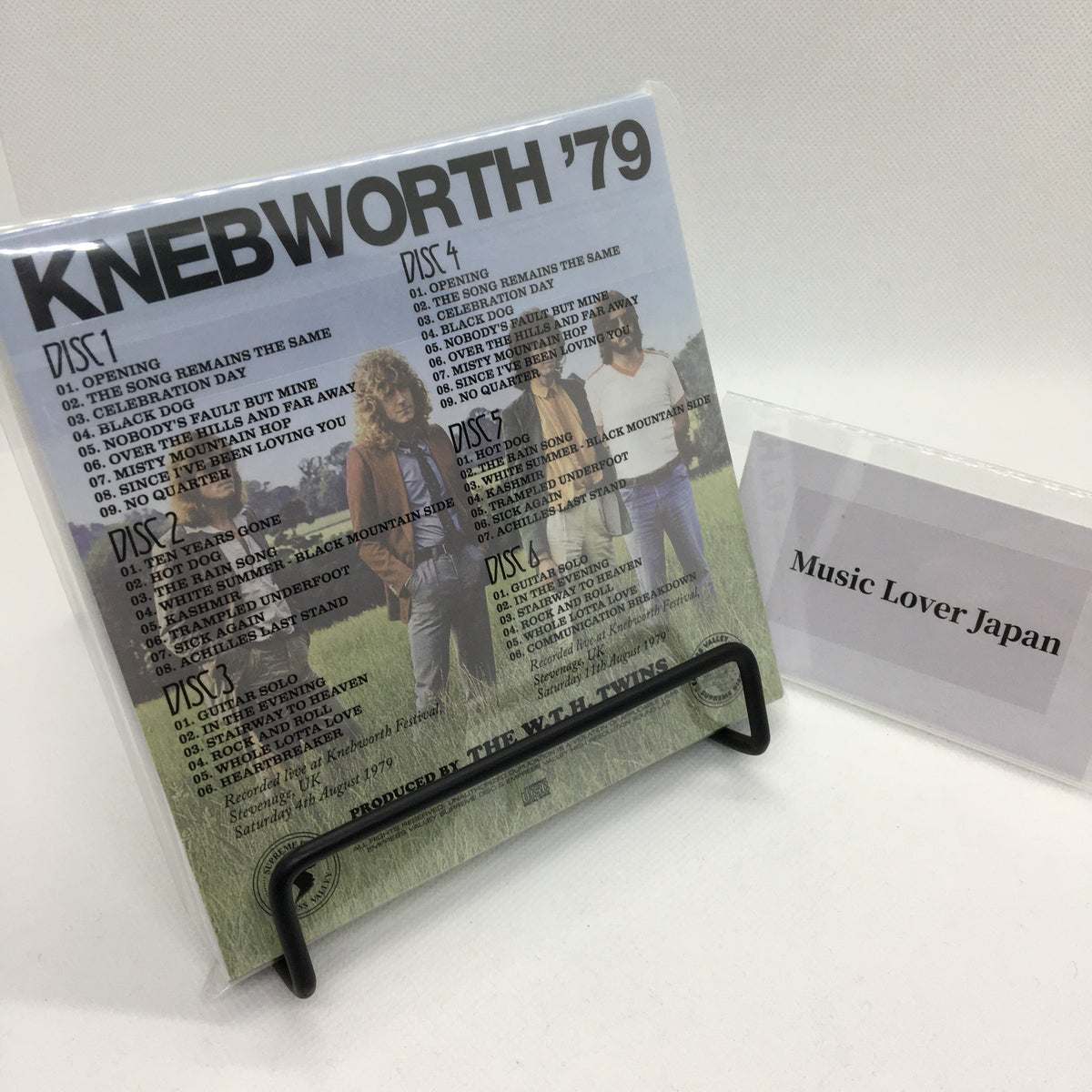 LED ZEPPELIN / KNEBWORTH '79 (6CD) Empress Valley