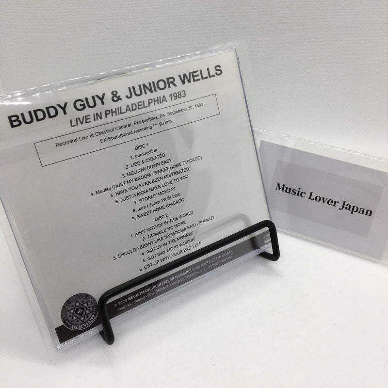 BUDDY GUY & JUNIOR WELLS / LIVE IN PHILADELPHIA 1983 (2CDR)