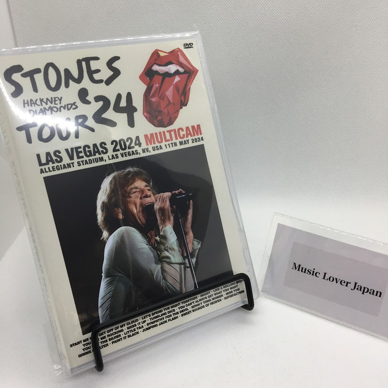 THE ROLLING STONES / LAS VEGAS 2024 MULTICAM (1DVDR)