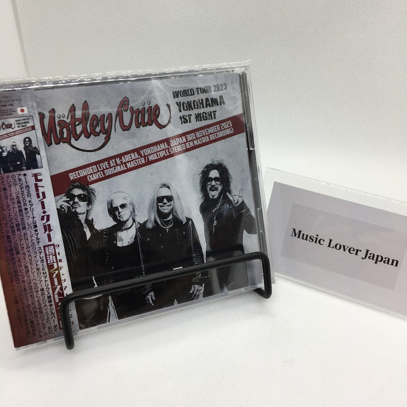 MOTLEY CRUE / 2023 World Tour Yokohama 1st Night (2CDR+1BDR)