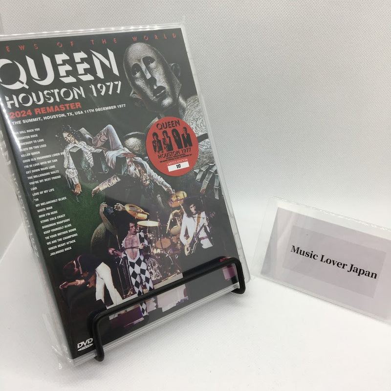 QUEEN / HOUSTON 1977 2024 REMASTER PRO SHOT (1DVD)