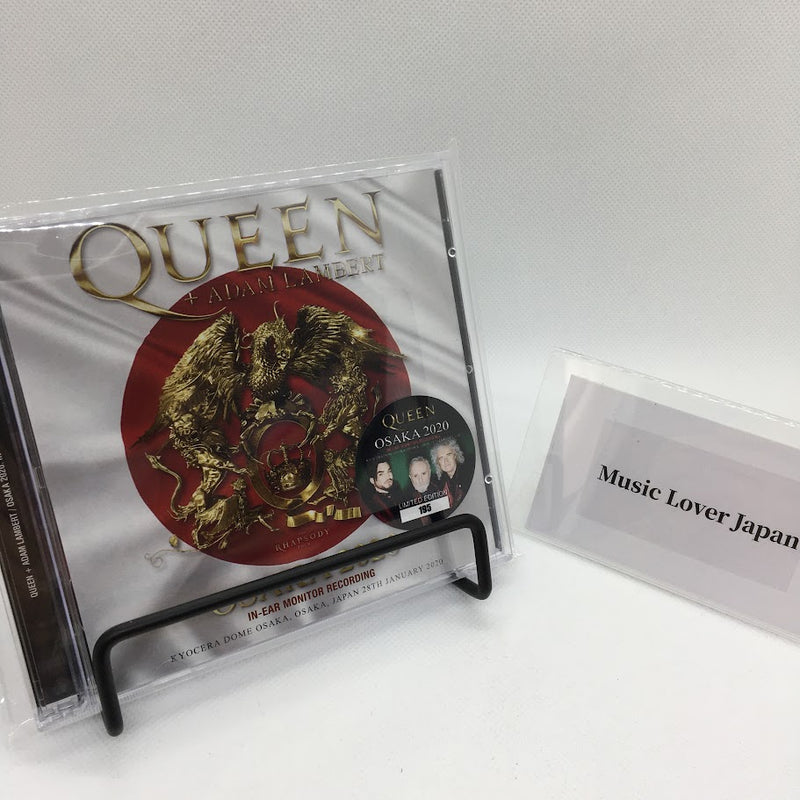 QUEEN + ADAM LAMBERT / OSAKA 2020 IN-EAR MONITOR RECORDING (2CD)