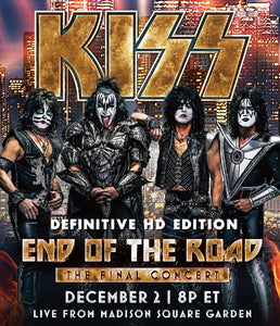 KISS / END OF THE ROAD THE FINAL CONCERT 2023 DEFINITIVE HD EDITION (1BDR)