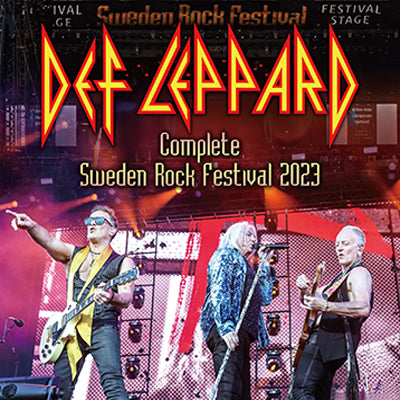 DEF LEPPARD / COMPLETE SWEDEN ROCK FESTIVAL 2023 SOUNDBOARD (2CDR)