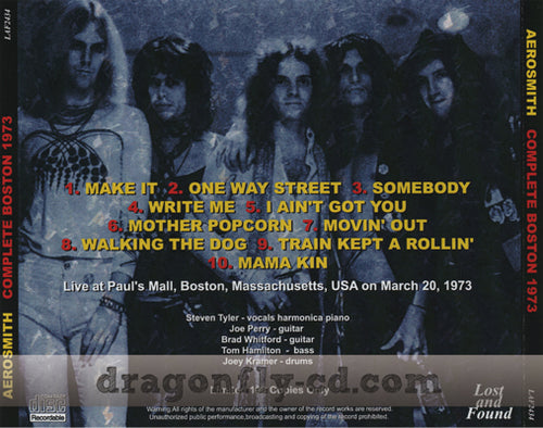 エアロスミス レコード 3枚セット Aerosmith - Debut LP Columbia KC 32005 1973 PROMO W/ BIO