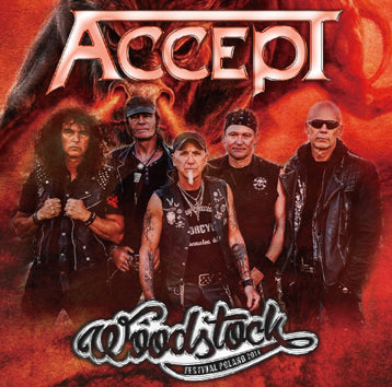 ACCEPT / WOODSTOCK FESTIVAL POLAND 2014 Soundboard PRO shot (1CDR+1DVDR)