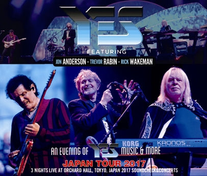 YES feat. ANDERSON, RABIN, WAKEMAN / JAPAN TOUR 2017 (6CDR)