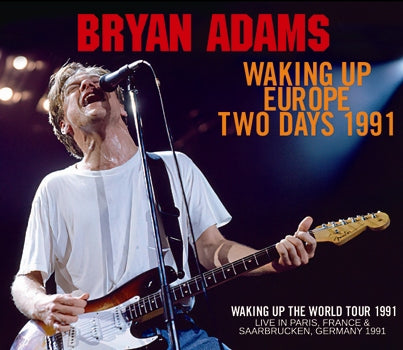 BRYAN ADAMS / WAKING UP EUROPE TWO DAYS 1991 (4CDR)
