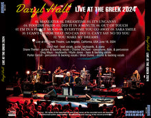 Load image into Gallery viewer, DARYL HALL / LIVE AT THE GREEK 2024 (1CDR)
