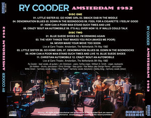 RY COODER / AMSTERDAM 1982 (2CDR)