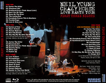 Load image into Gallery viewer, NEIL YOUNG &amp; CRAZY HORSE / LOVE EARTH TOUR 2024 FIRST THREE NIGHTS (3CDR+1BDR)
