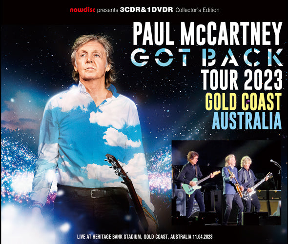 PAUL McCARTNEY / GOT BACK TOUR 2023 GOLD COAST AUSTRALIA (3CDR+1DVDR)