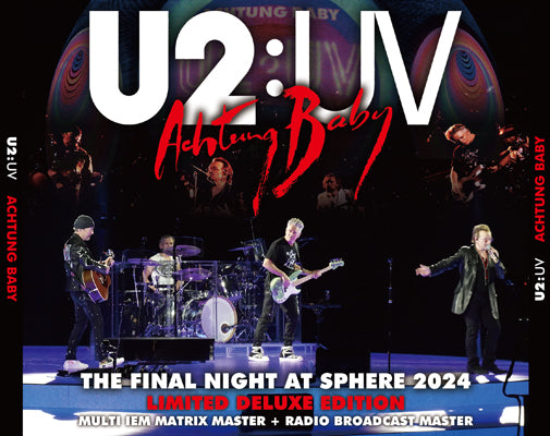 U2 / THE FINAL NIGHT AT SPHERE 2024 LIMITED DELUXE EDITION (4CD)