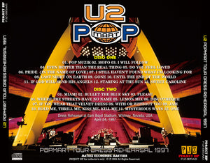 U2 / POPMART TOUR DRESS REHEARSAL 1997 SOUNDBOARD (2CDR)