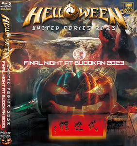 HELLOWEEN / Final Night At BUDOKAN 2023 Full HD Pro-Shot+Soundboard (1BDR+2CDR)