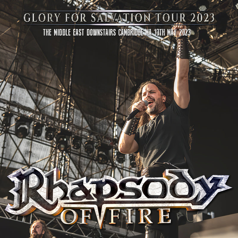 Rhapsody Of Fire / Glory for Salvation Tour 2023 US Tour (2CDR)