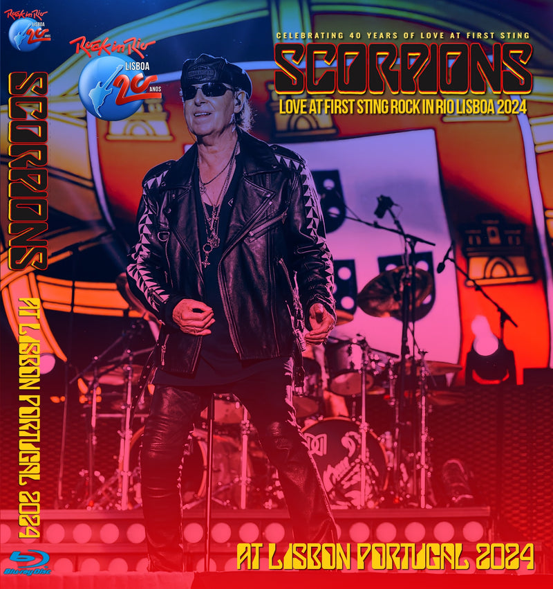 Scorpions / Love at First Sting 40th Anniversary Tour 2024 PRO-SHOT (1BDR)