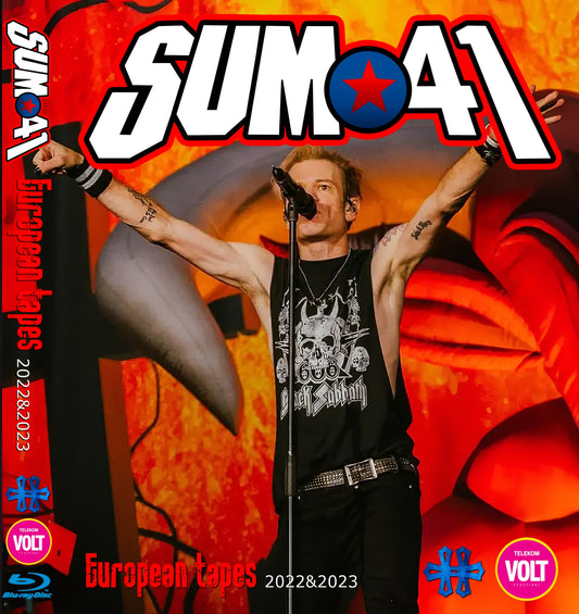 Sum 41 / European tapes 2022&2023  PRO-SHOT (1BDR)