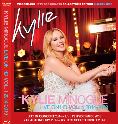 KYLIE MINOGUE / LIVE ON HD VOL.1 2014-2019  PRO shot (2BDR)