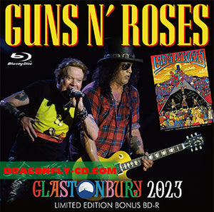 GUNS N' ROSES / GLASTONBURY 2023 (2CD+1BDR)