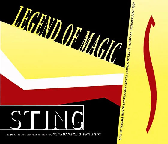 STING / LEGEND OF MAGIC Miyazaki Seagaia 1994 Soundboard Pro-Shot (2CDR+1DVDR)