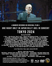 Load image into Gallery viewer, BILLY JOEL / ONE NIGHT ONLY IN JAPAN TOKYO 2024 (1BDR+1DVDR)
