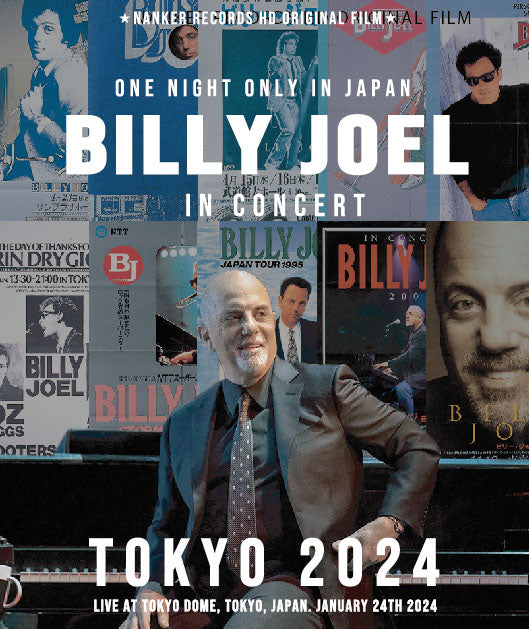 BILLY JOEL / ONE NIGHT ONLY IN JAPAN TOKYO 2024 (1BDR+1DVDR 