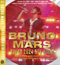 Load image into Gallery viewer, BRUNO MARS / TOKYO 2024 5TH NIGHT (1BDR+1DVDR＋2CDR)
