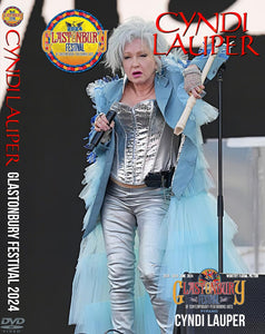 Cyndi Lauper / Glastonbury Festival 2024 Pro shot (1DVDR)