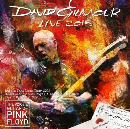 DAVID GILMOUR / Rattle That Lock Tour 2015 London show one Royal Albert Hall (2CDR)