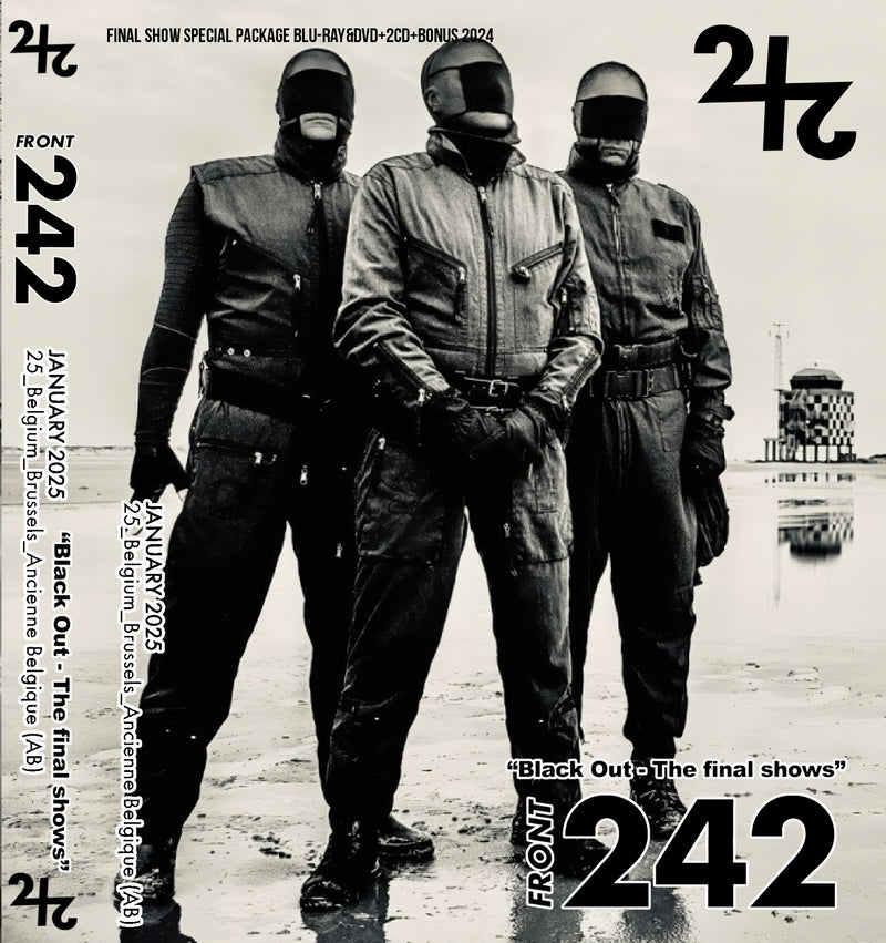 Front 242 / Blackout: The Final Shows 2025 4disc Special Ver (1BDR&1DVDR+2CDR)