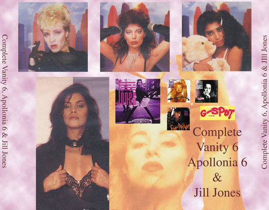 Vanity 6 / Complete Vanity 6, Apollonia 6 & Jill Jones (4CDR)