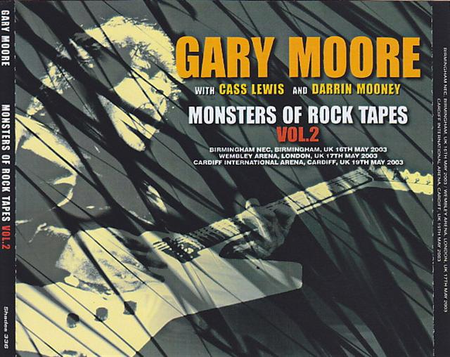 GARY MOORE / MONSTERS OF ROCK TAPES VOL.2 (3CDR)