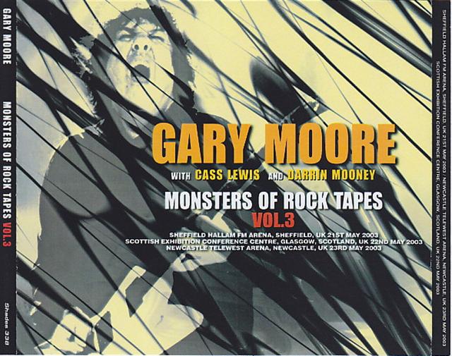 GARY MOORE / MONSTERS OF ROCK TAPES VOL.3 (3CDR)