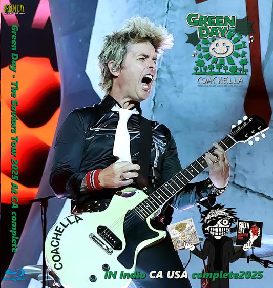 Green Day / The Saviors Tour 2025 Coachella Fes complete PRO SHOT (1BDR)
