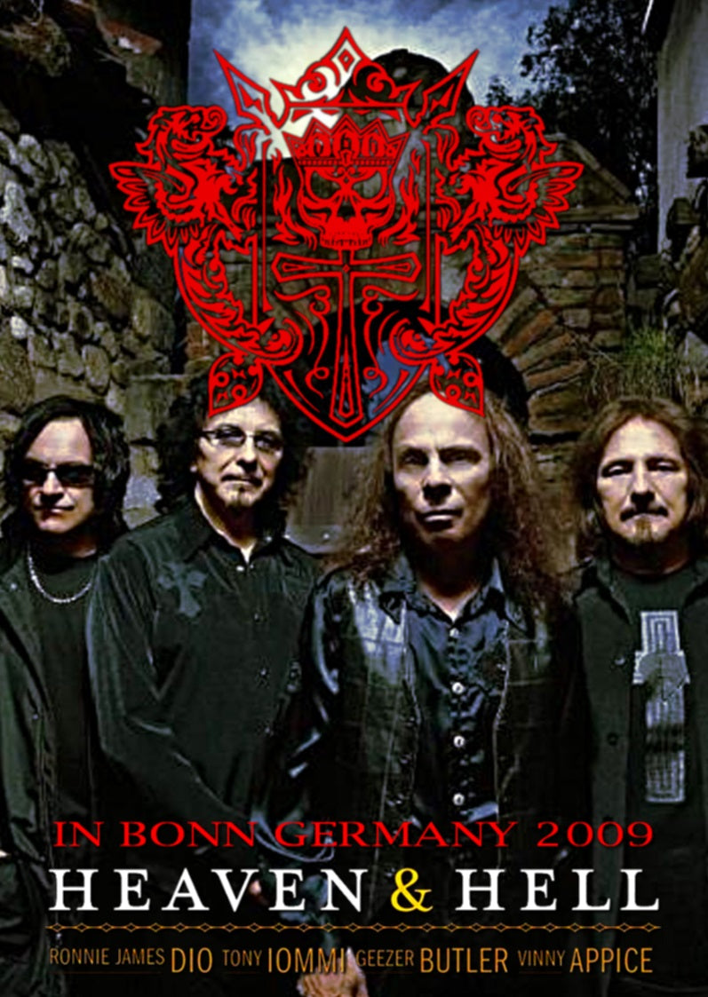 Heaven & Hel / Bible Black European Tour 2009 Proshot (1DVDR)