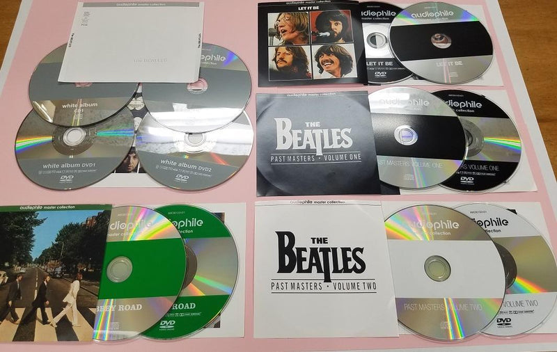 THE BEATLES / AUDIOPHILE 15Titles Complete Set (16CD+16DVD)