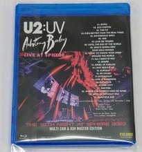 Load image into Gallery viewer, U2 / UV ACHTUNG BABY THE 15TH NIGHT AT SPHERE 2023 MULTI CAM &amp; IEM MASTER EDITION FULL HD (1BDR)
