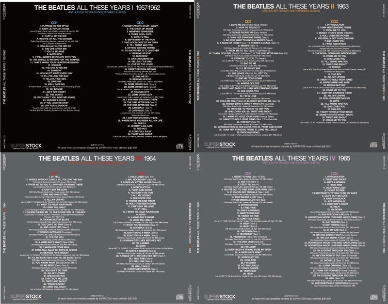 THE BEATLES / GET BACK SESSIONS TWICKENHAM & COMPLETE APPLE MASTERS ＆ ALL THESE YEARS ANTHOLOGY VOL1-8 16 Set (32CD Set)