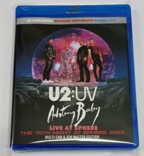 Load image into Gallery viewer, U2 / UV ACHTUNG BABY THE 15TH NIGHT AT SPHERE 2023 MULTI CAM &amp; IEM MASTER EDITION FULL HD (1BDR)
