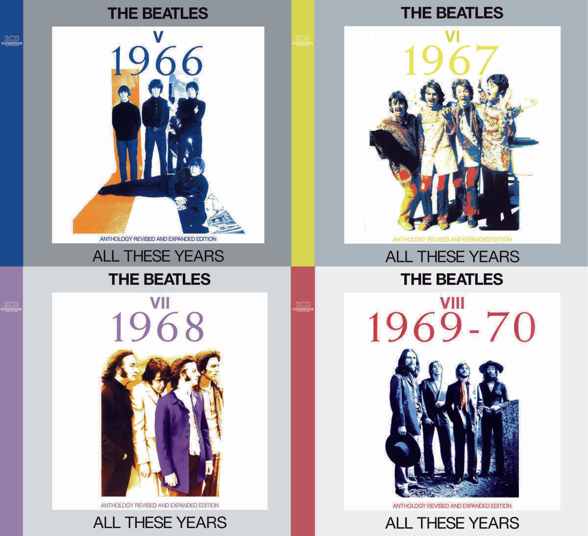 THE BEATLES / ALL THESE YEARS V - VIII 1966 - 1970 ANTHOLOGY