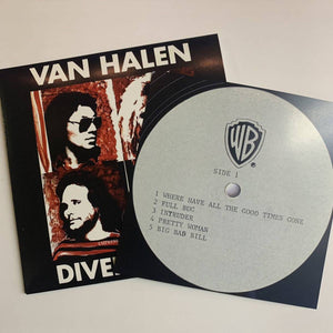 VAN HALEN / Unreleased Alternate “Diver Down” Acetate LP (1CD)