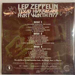 LED ZEPPELIN / TEXAS HURRICANE (3CD)