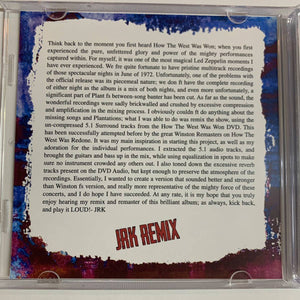 LED ZEPPELIN / HOW THE WEST WAS WON JRK REMIX (3CD)