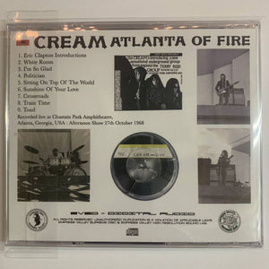 CREAM / ATLANTA OF FIRE (1CD)